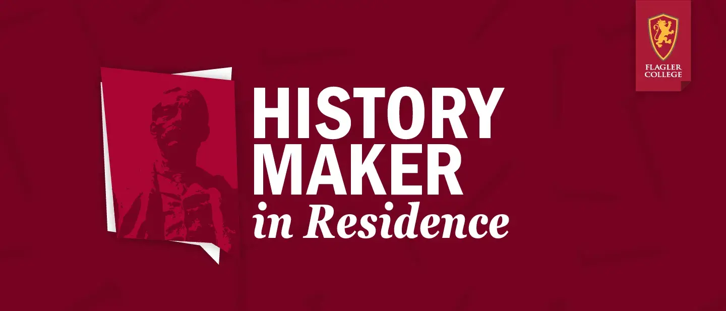 Graphic with the text History Makers Series