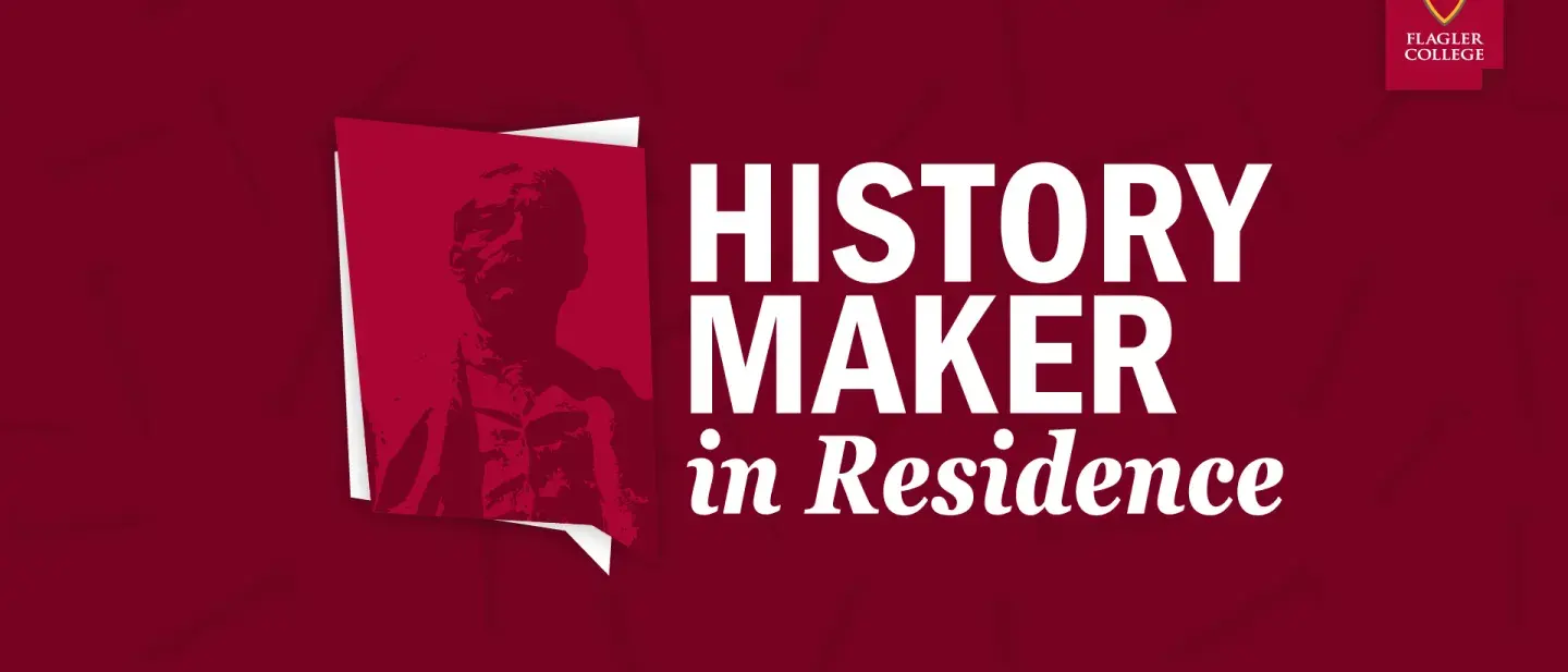Graphic with text that says History Makers Series