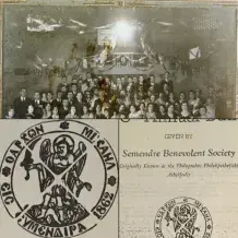 Documents from Taxiarches, a mutual aid society, circa early 1900s