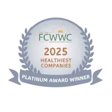 Healthiest Company 2025 Platinum Seal