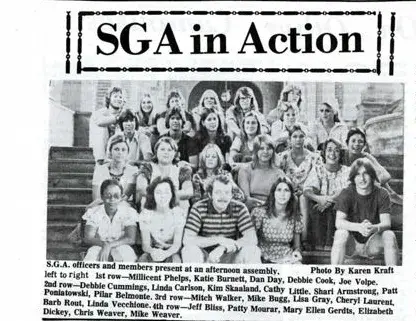 Gargoyle clipping, "SGA in Action"
