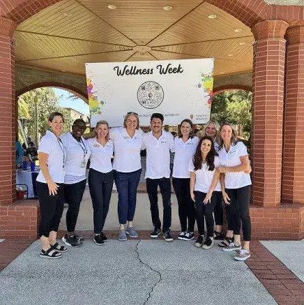 Health & Wellness Team at 2023 Wellness Week