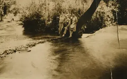 A stream in Smyrna, in the Ottoman Empire