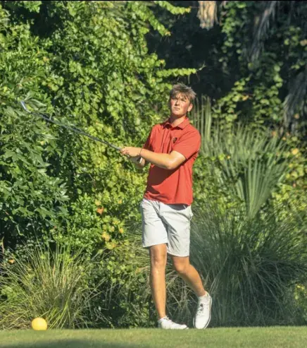 Roo Fenwick Playing Golf