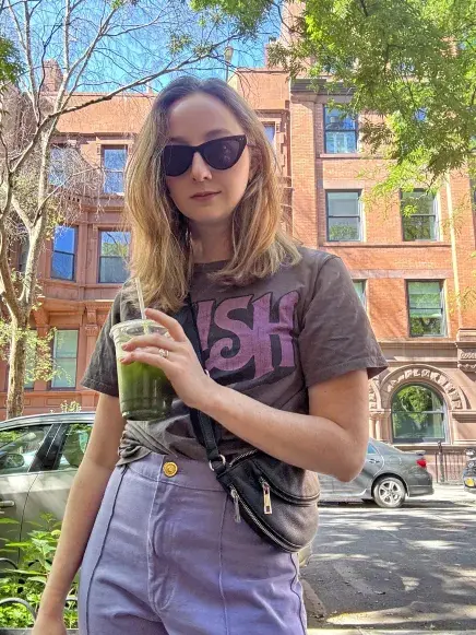 Heather on the NYC streets