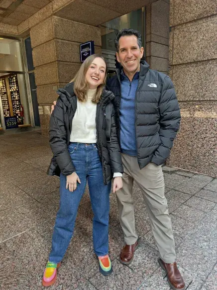 Seidel with Brian Thompson
