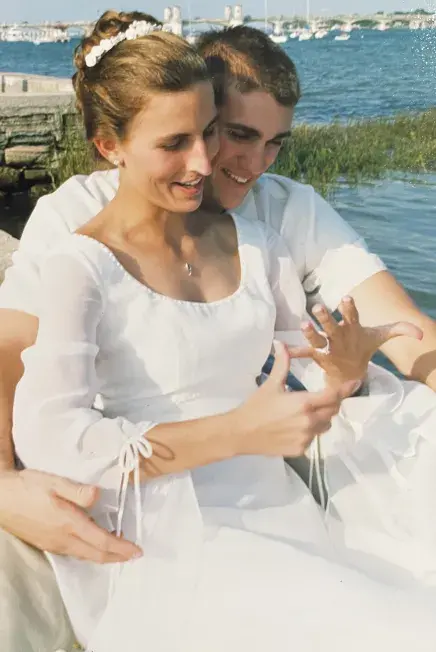 The Millers wedding photo