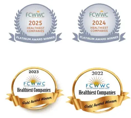 Award seals from 2022-2025