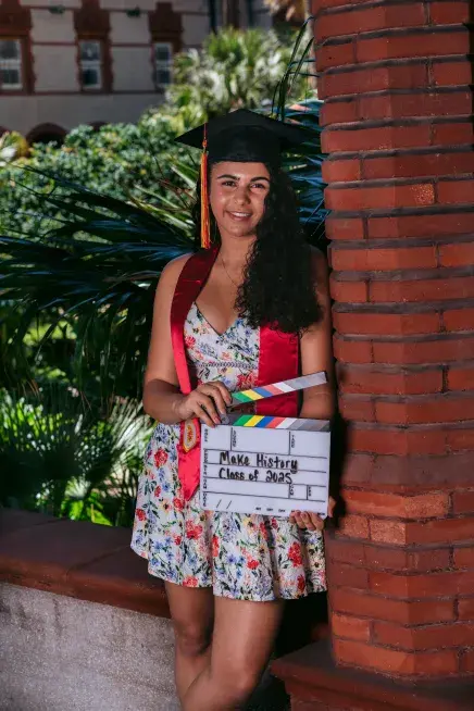 Maddie Torres with Film