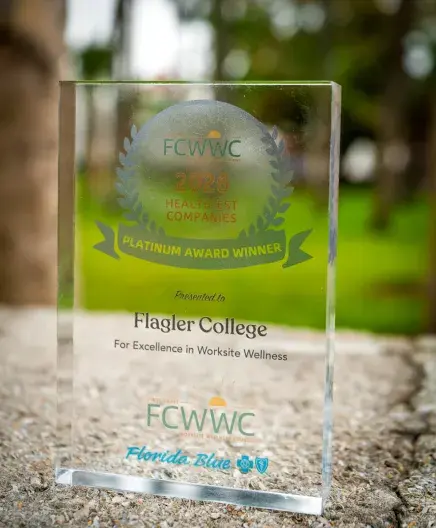 A photo of the 2026 Platinum Level Healthiest Company Award