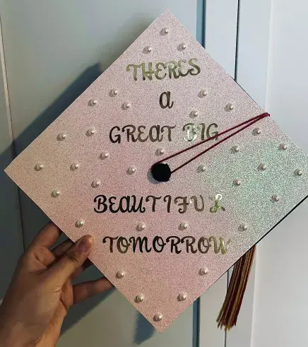 Emily Swestyn's graduate cap design