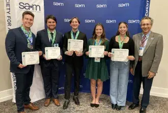 SAM team at international case competition