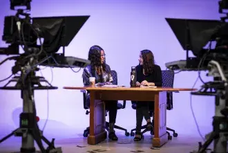 TV studio general shot