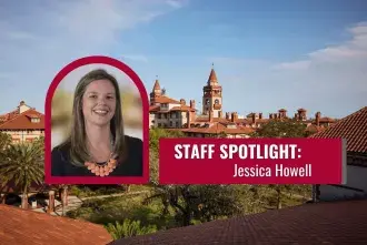 Jessica Howell Staff Spotlight graphic