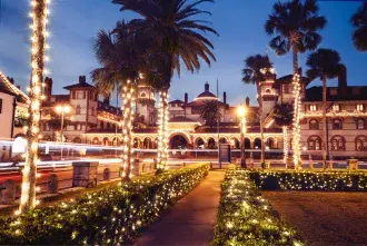 The Ponce during Nights of Lights