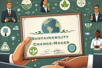 Sustainability Change-Maker graphic
