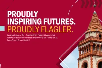 Teacher of the Year program ad graphic