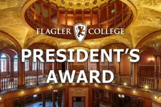 President's Award graphic with Rotunda in the background