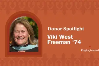 Donor Spotlight Template - Viki West Freeman