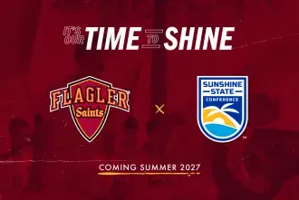 Athletic announcement - "It's our time to shine" - Saints moving to the Sunshine State Conference