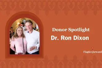 Donor Spotlight Template - Dr. Ron Dixon