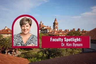 Kim Bynum Faculty Spotlight Graphic