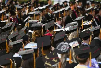 Commencement stand-in photo