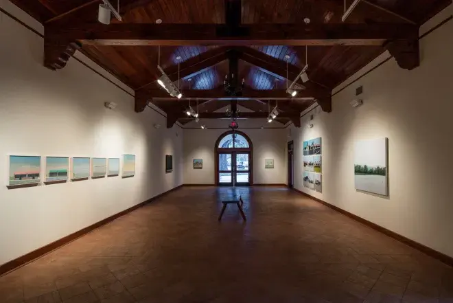 East room of the Crisp-Ellert Art Museum