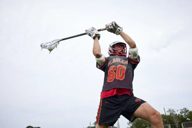 Flagler College Student Lacrosse Player