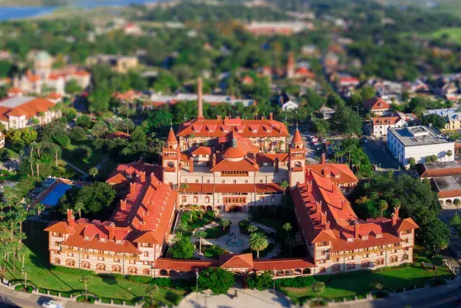 Ponce Hall Aerial Shot