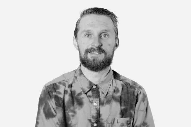 Ryan Brower b&w headshot