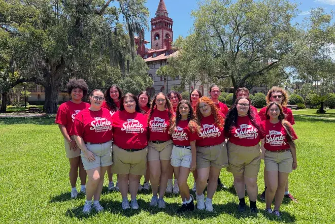 New Saints Orientation Group Photo