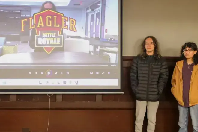 FlagSHIP students presenting in class