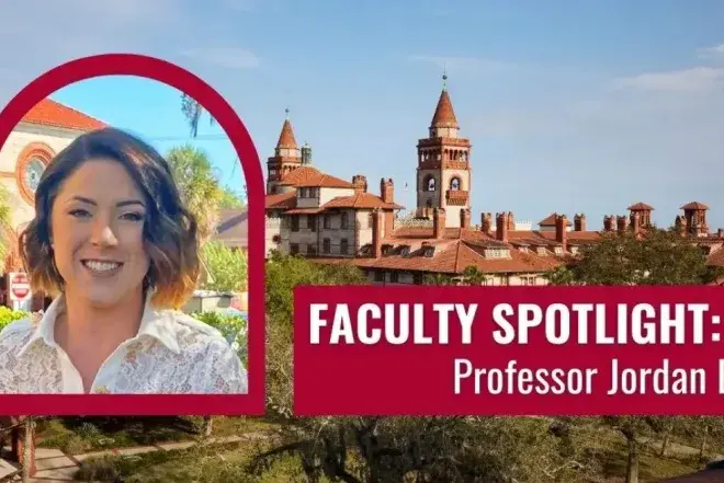 Professor Jordan Bos faculty spotlight banner