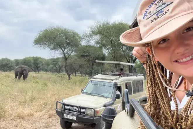 Student in Tanzania