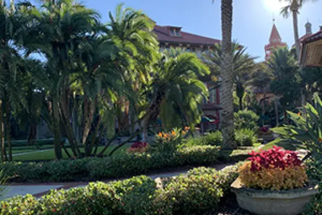 Photo of the West Lawn during a beautiful sunny day