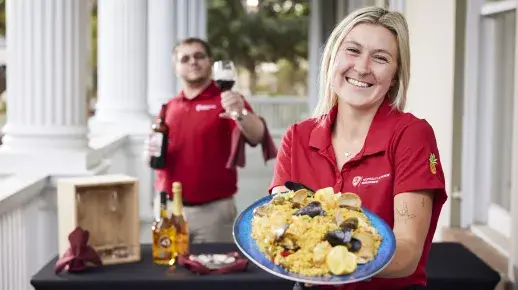 Hospitality and Tourism majors at Flagler College. 