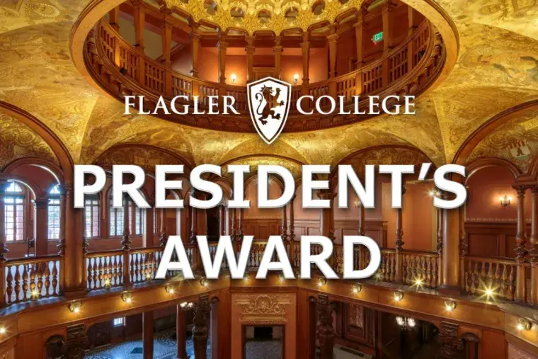 President's Award graphic with Rotunda in the background