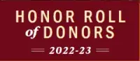 Honor Roll of Donors Logo
