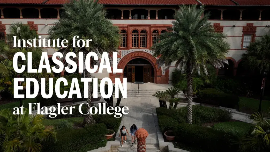 Flagler College Institute for Classical Education outside of Ponce Hall