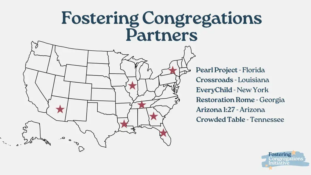 Fostering Congregations Map