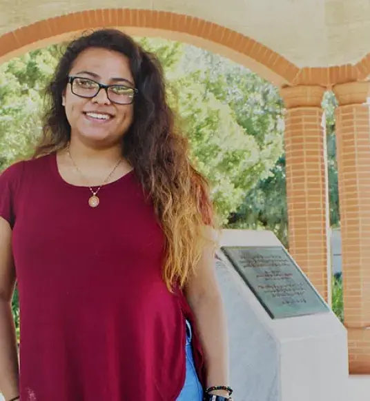 Student Lesley Pequeño