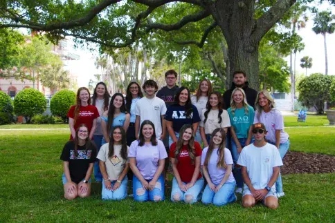 Group photo of students