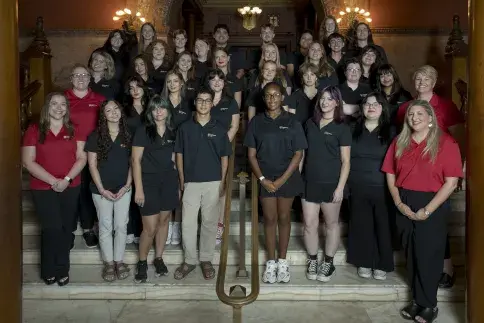 Residence Life department group photo