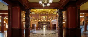 Looking across the rotunda in the Ponce