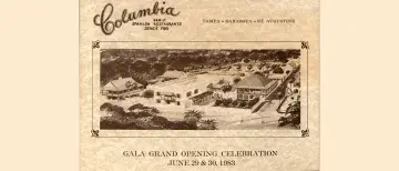 Grand Opening invitation, St. Augustine Columbia