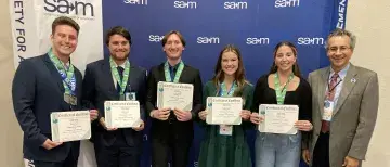 SAM team at international case competition