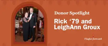 Donor Profile Template featuring Rick and LeighAnn Groux