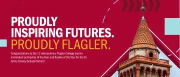 Teacher of the Year program ad graphic
