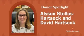 Flagler Forward Gift Announcement Alyson Stellos-Hartsock